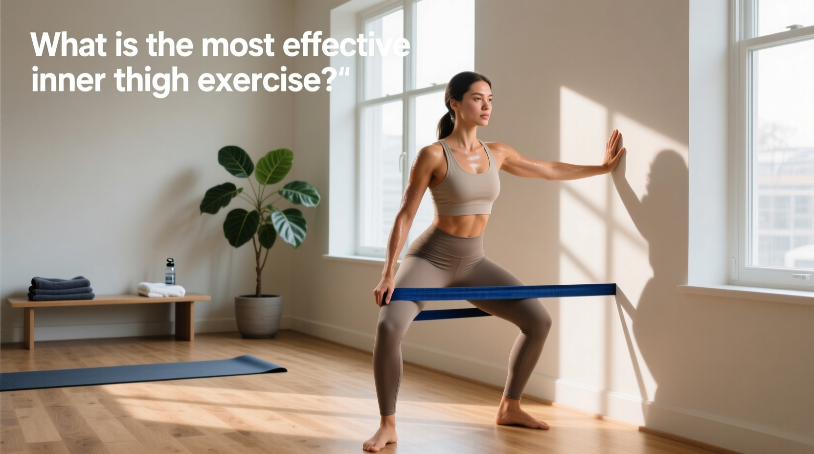 best inner thigh exercises with resistance bands