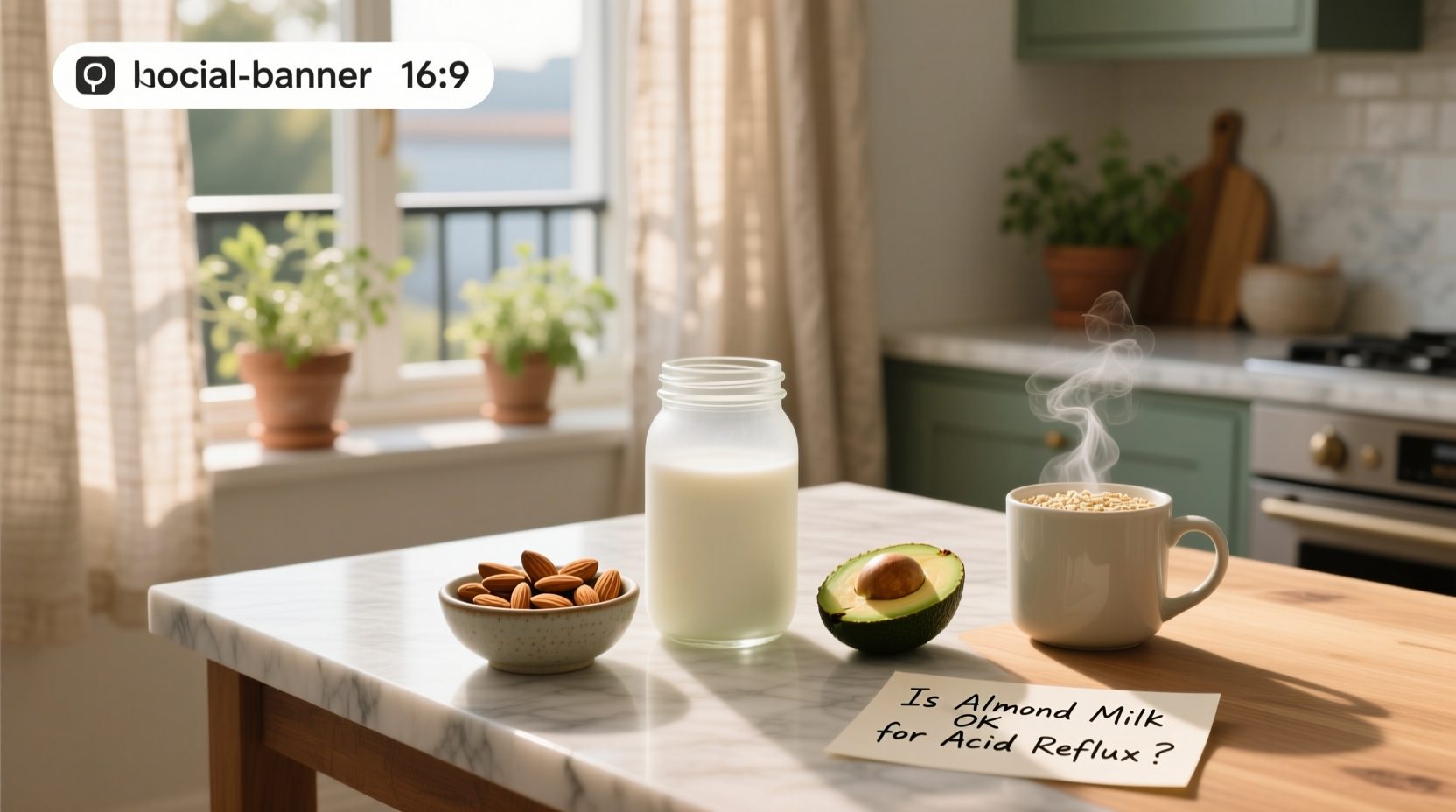 almond milk for acid reflux what to know