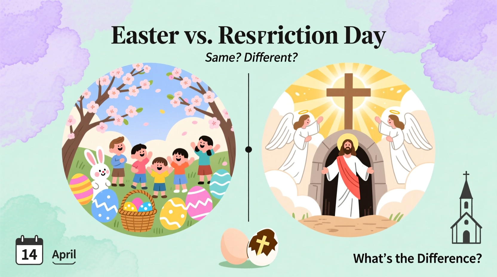 what is the difference between easter and resurrection day