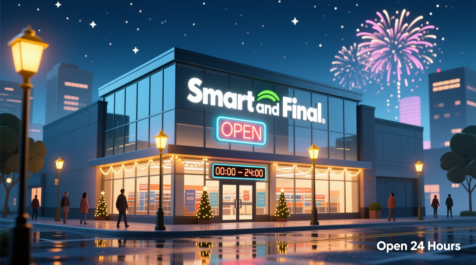 is smart and final open on new years day