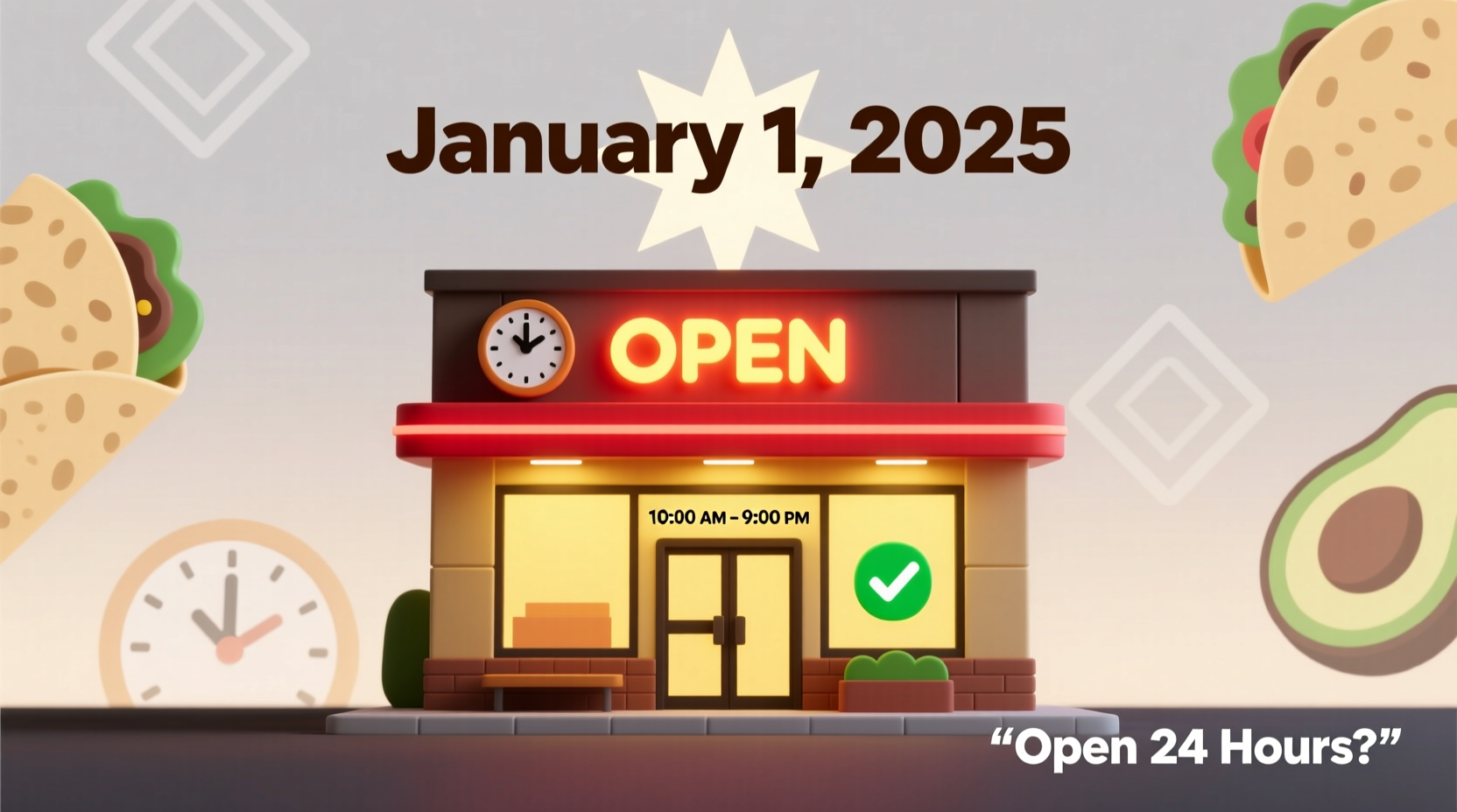 is chipotle open on new years