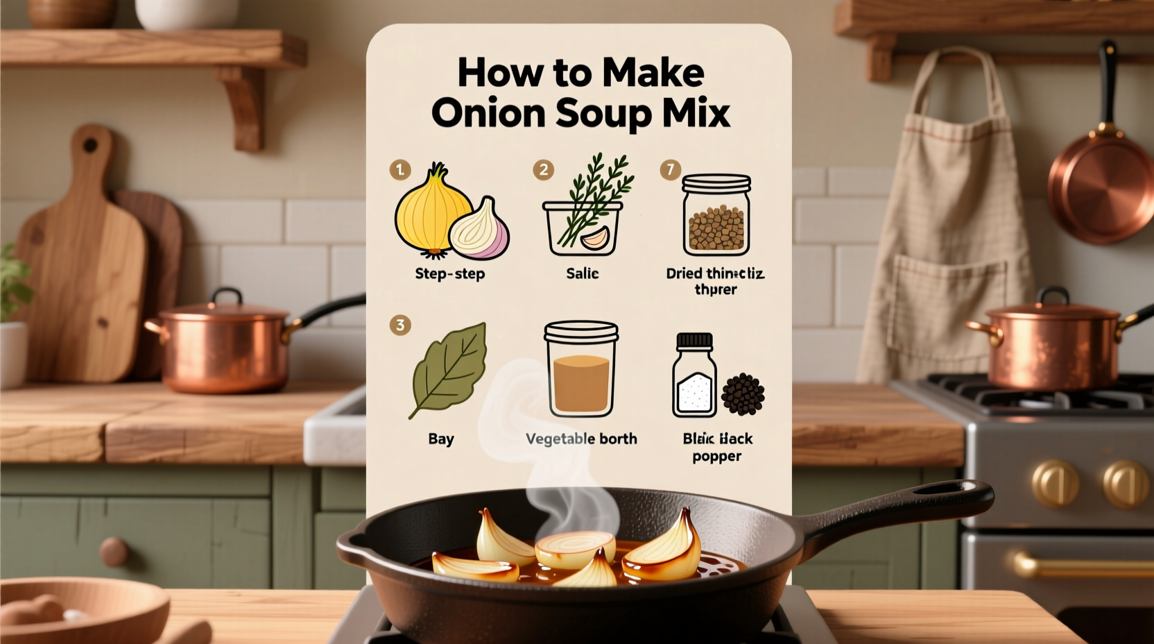 how to make onion soup mix