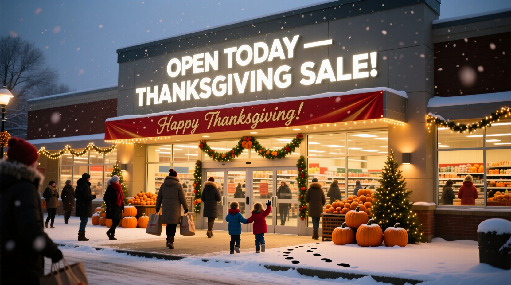 which store is open on thanksgiving day