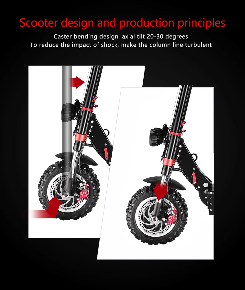 Quickwheel Explorers Pro 13 Inch 5600 60v 28/38ah Removable Battery EEC Electric Scooter With Seat European Warehouse
