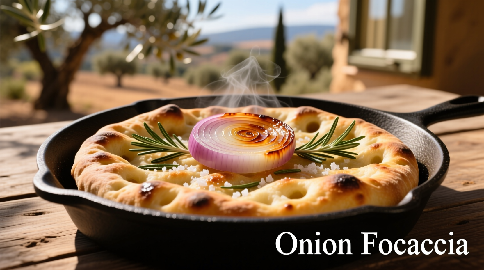 onion focaccia