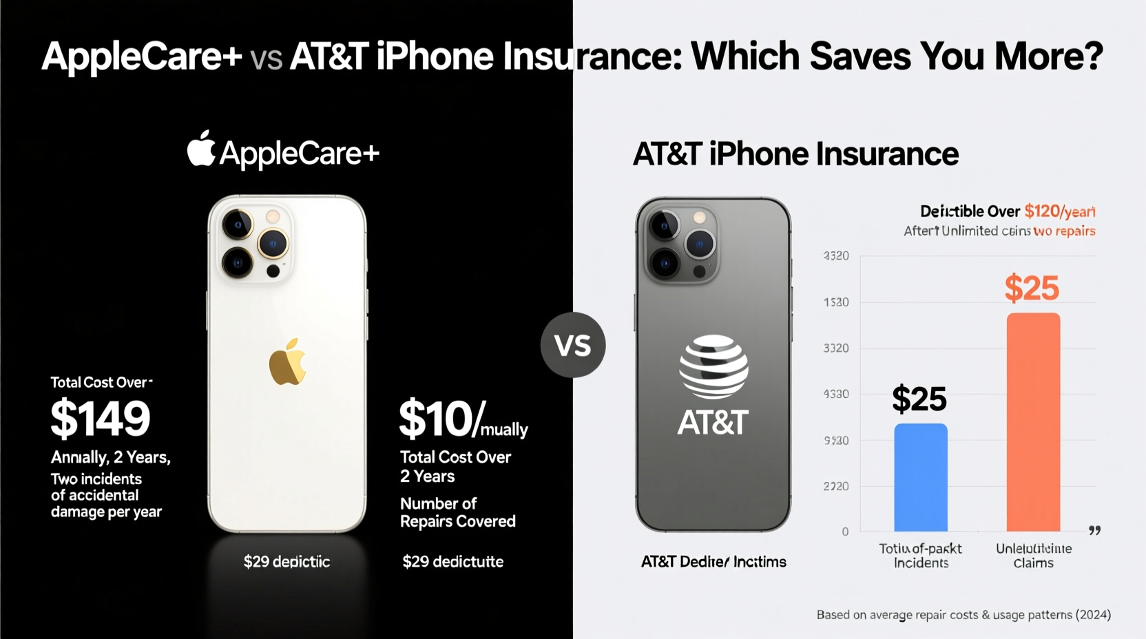 applecare vs att iphone insurance which one actually saves you money