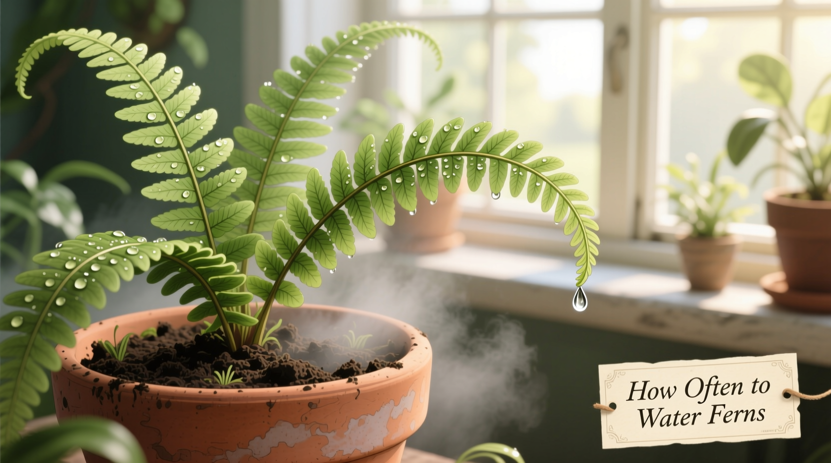 how often should i water my ferns
