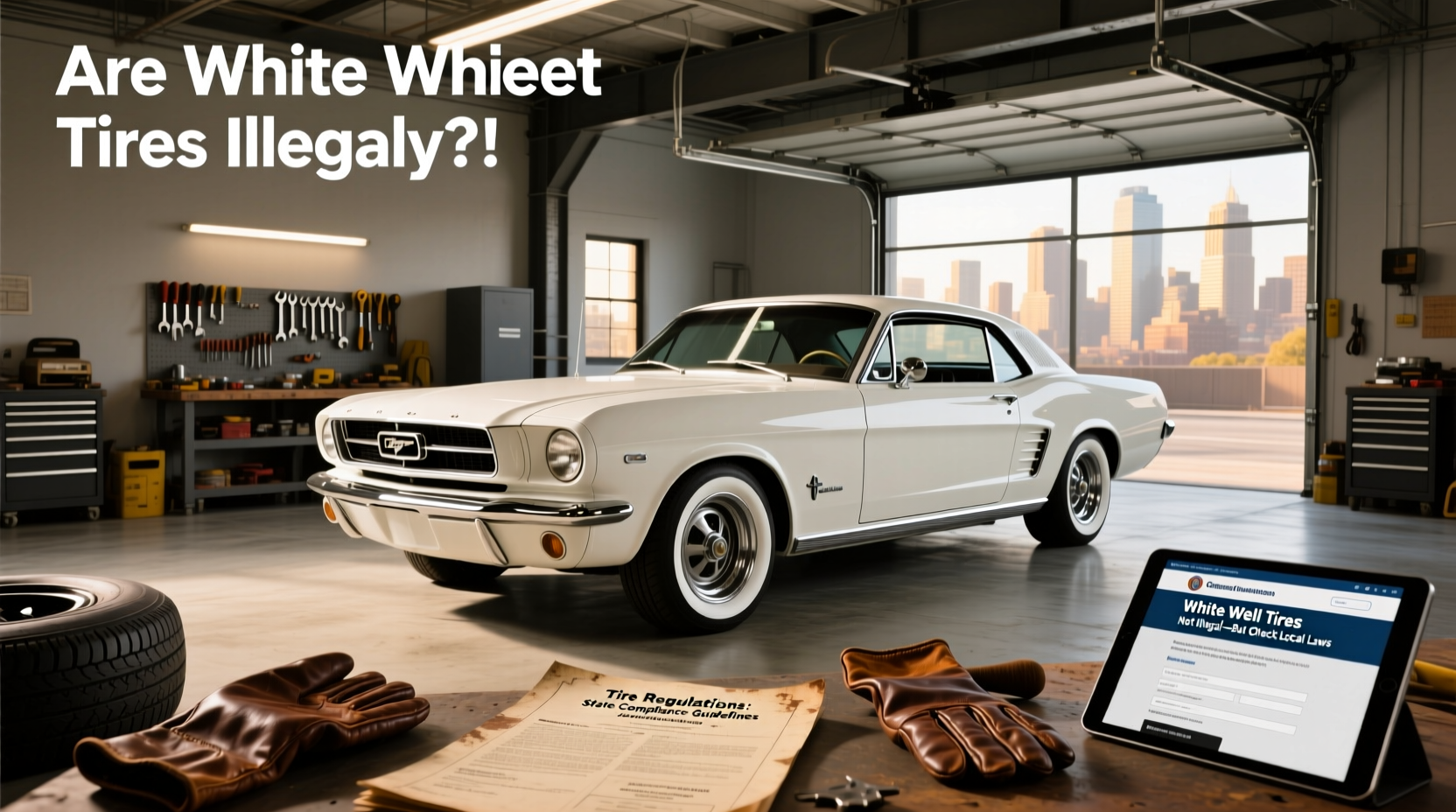 Are White Wall Tires Illegal? What You Need to Know