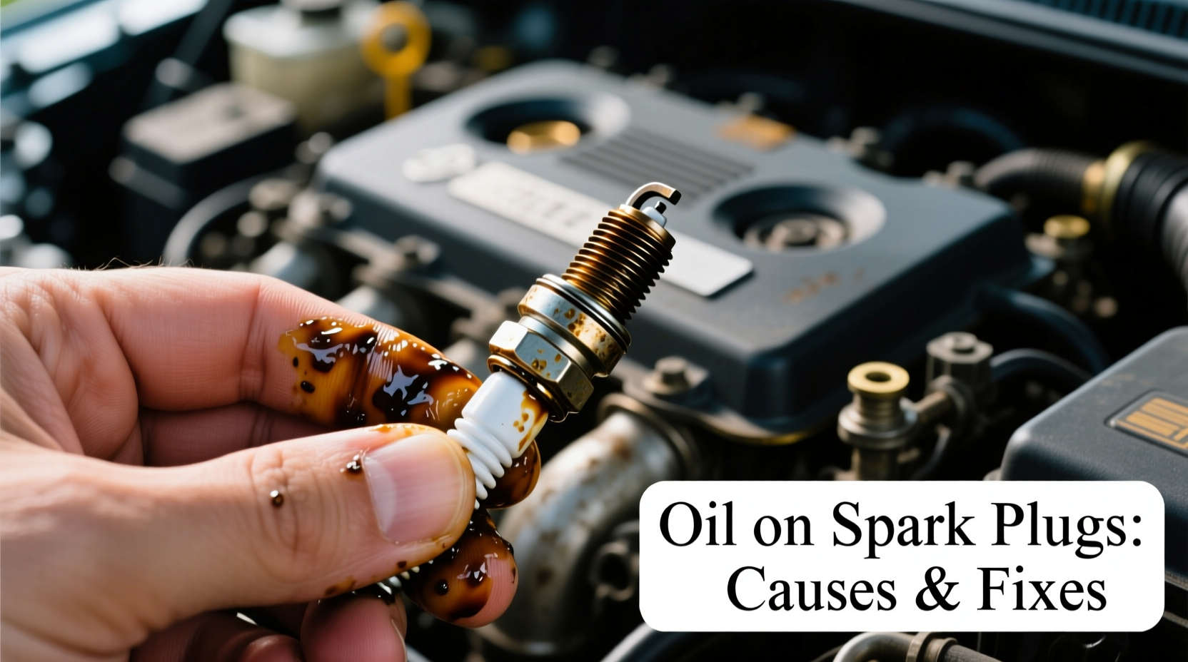 oil on spark plugs causes consequences and fixes
