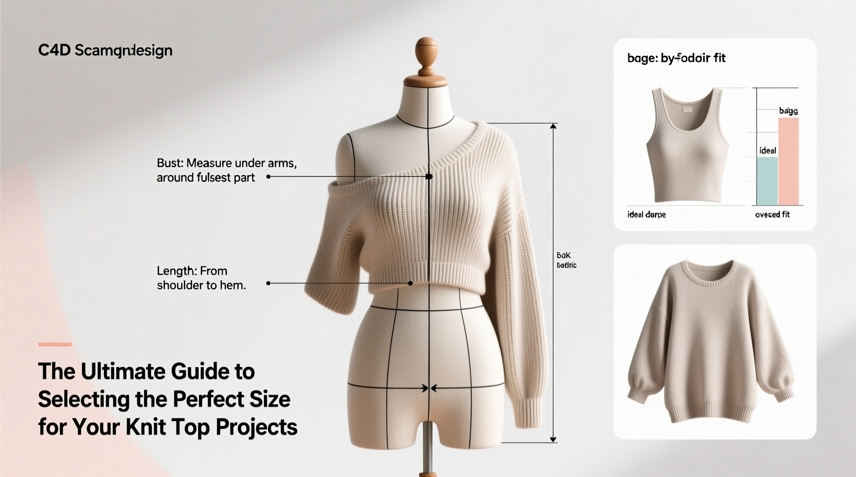 the ultimate guide to selecting the perfect size for your knit top projects