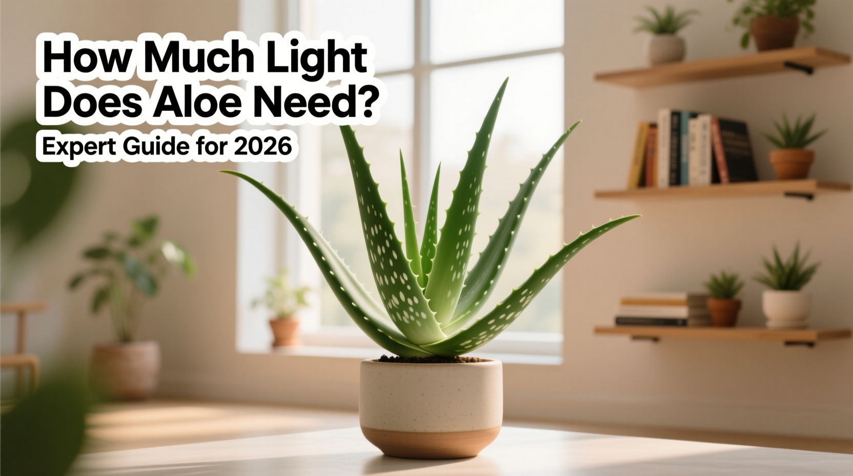 how much light does aloe need