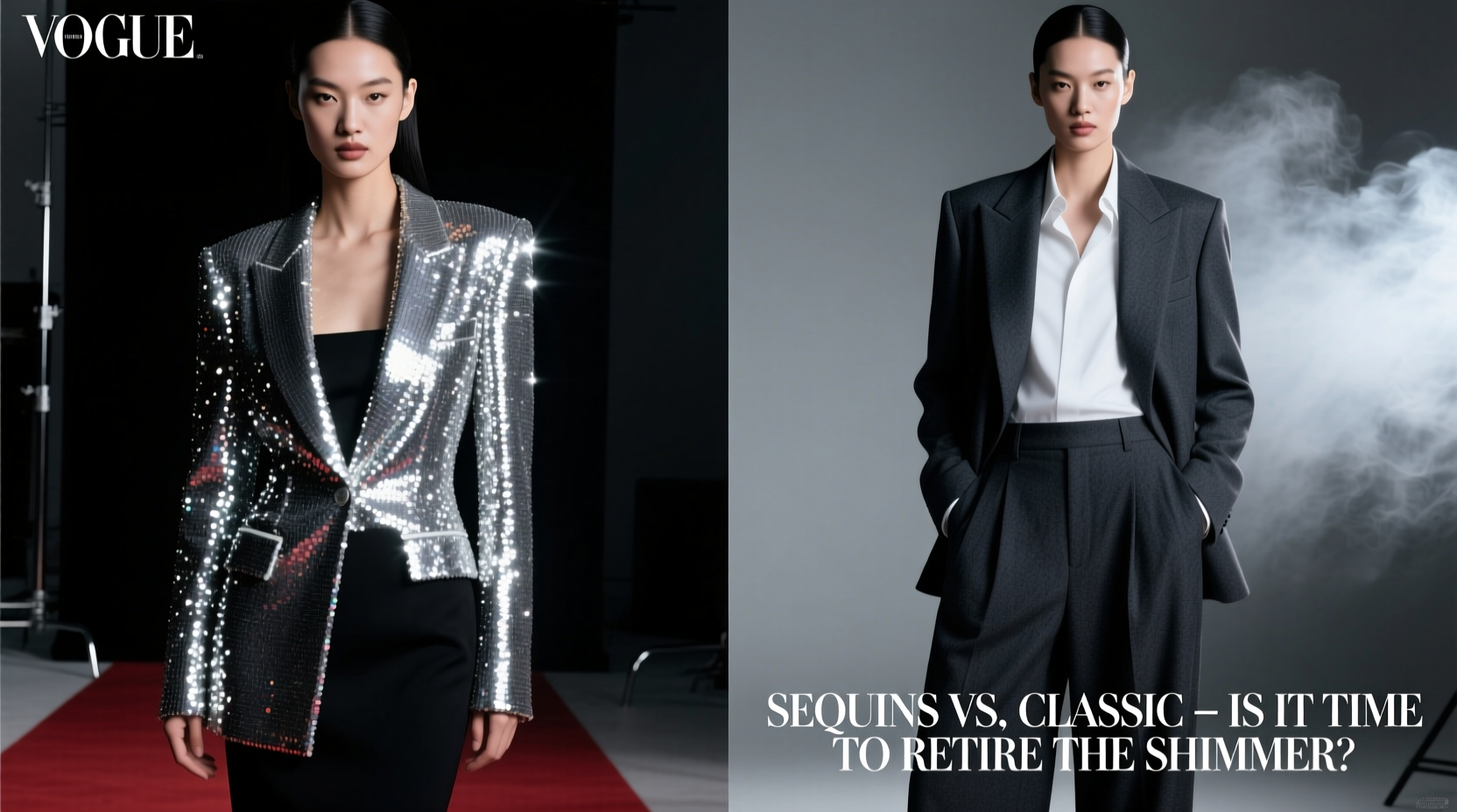 sequin blazer vs plain blazer are sequins still trendy or is it time to go classic