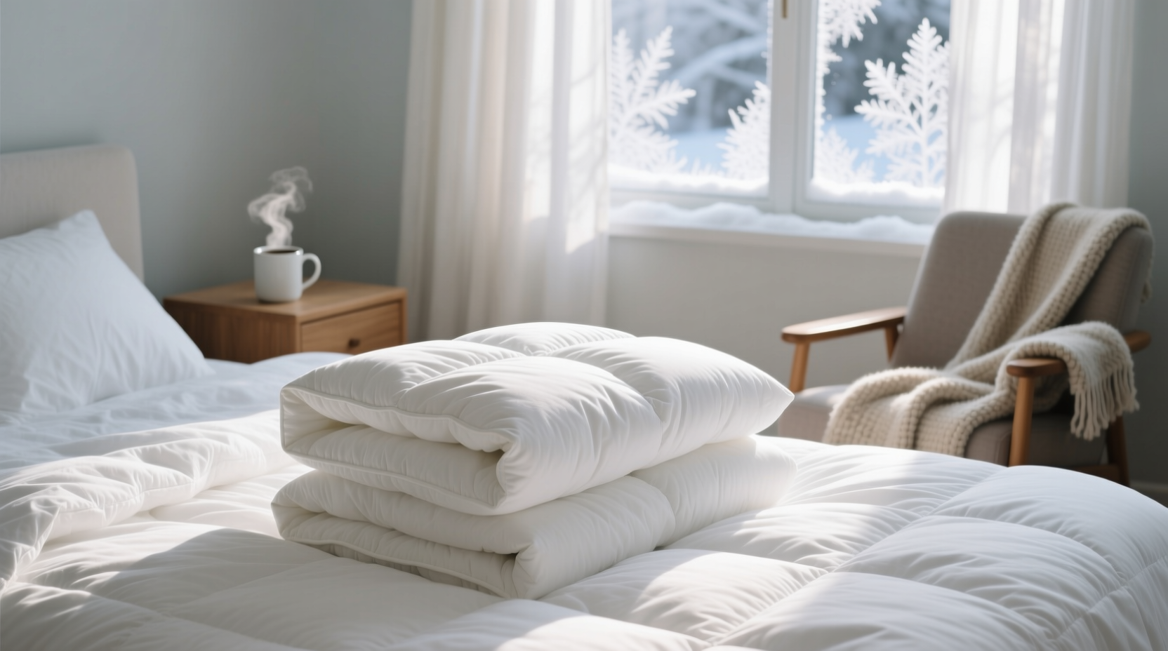 how often to wash a duvet in winter