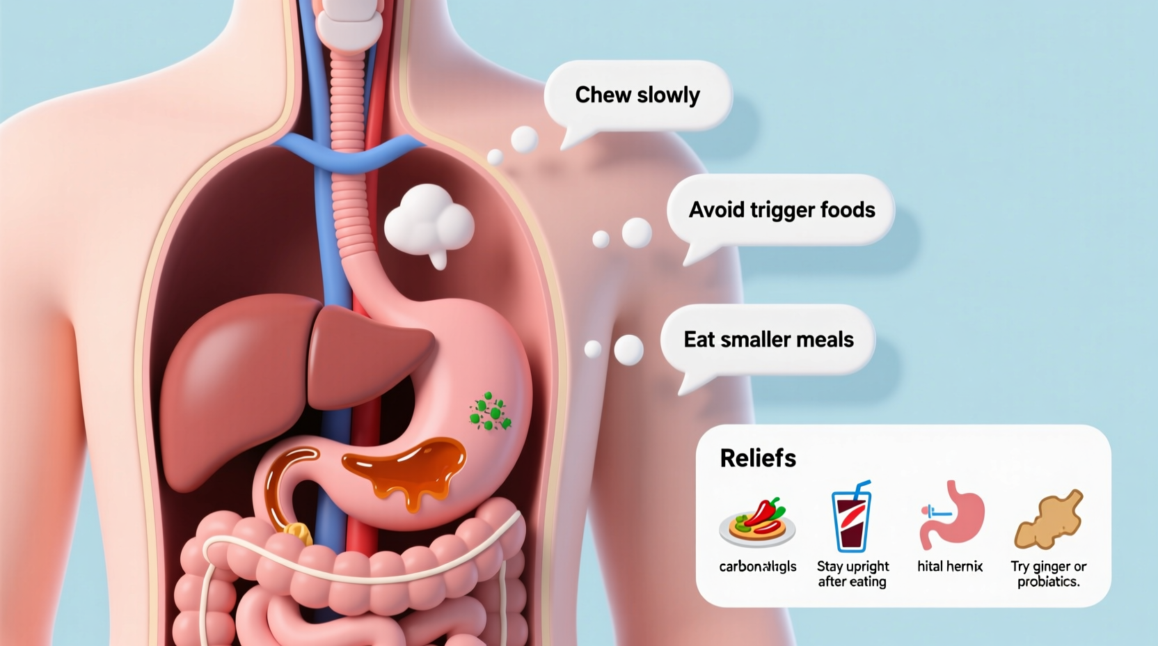 why do my burps smell like throw up causes relief tips