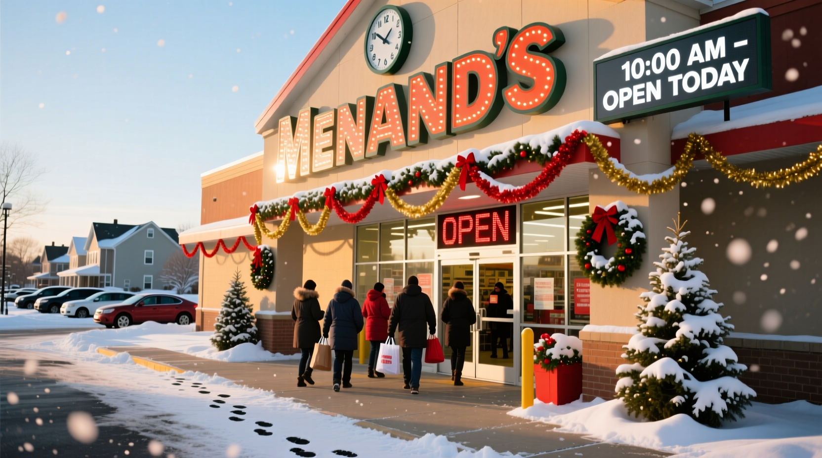 is menards open on new years day near me