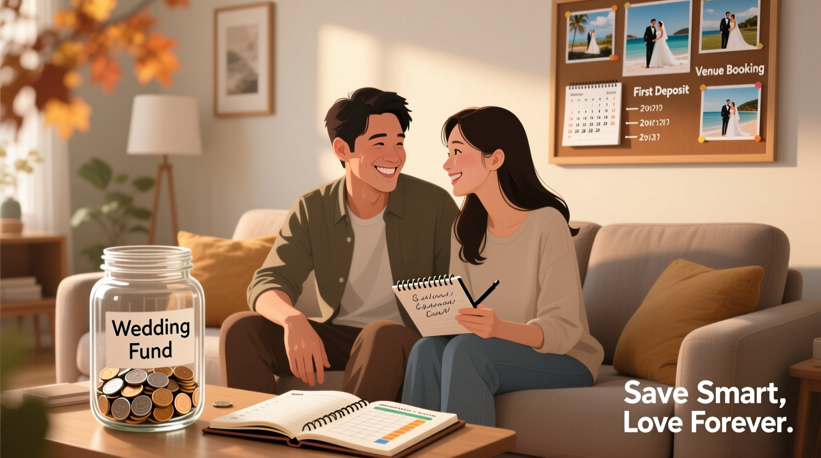 how to save for a wedding