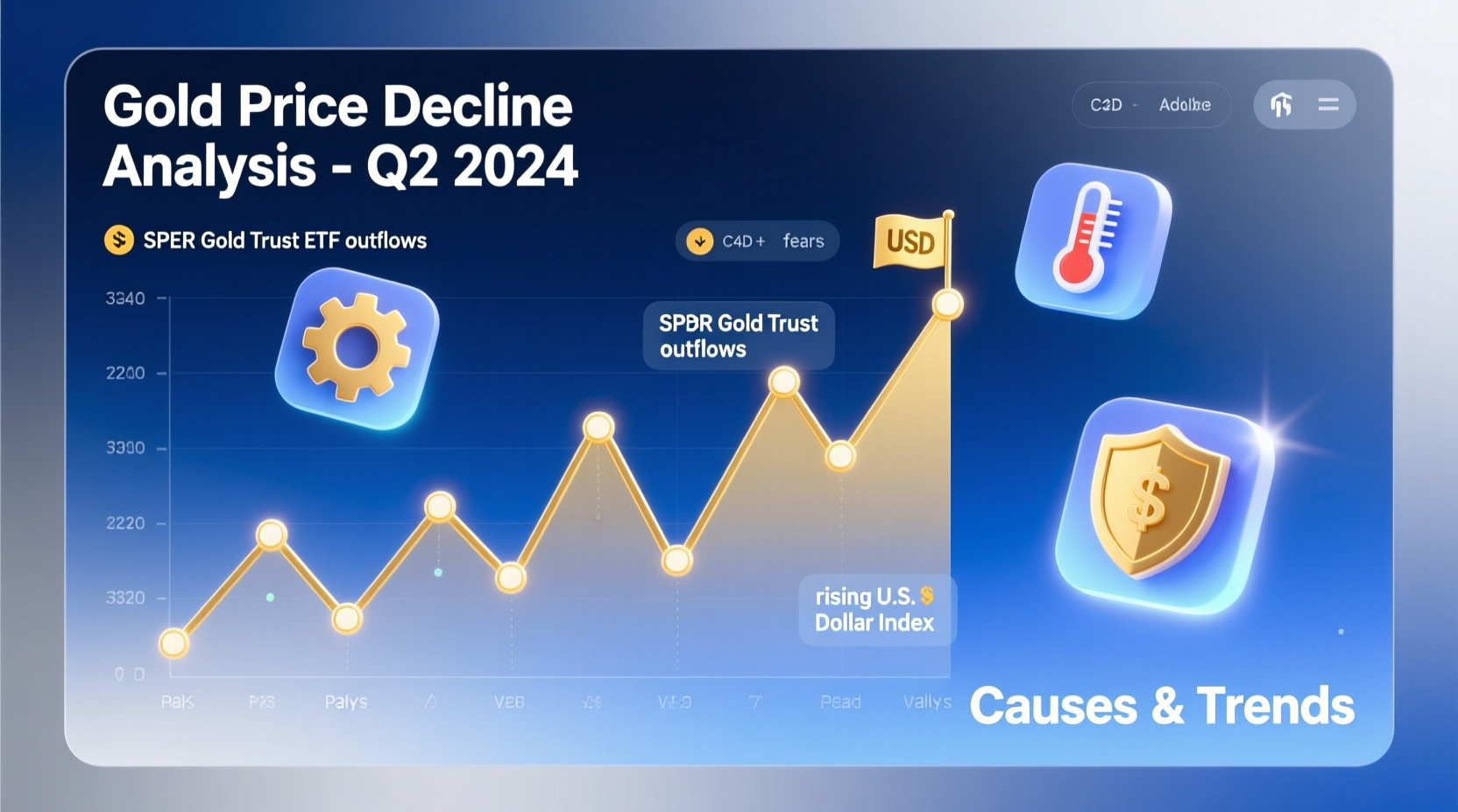 why is gold price dropping analyzing the recent fall