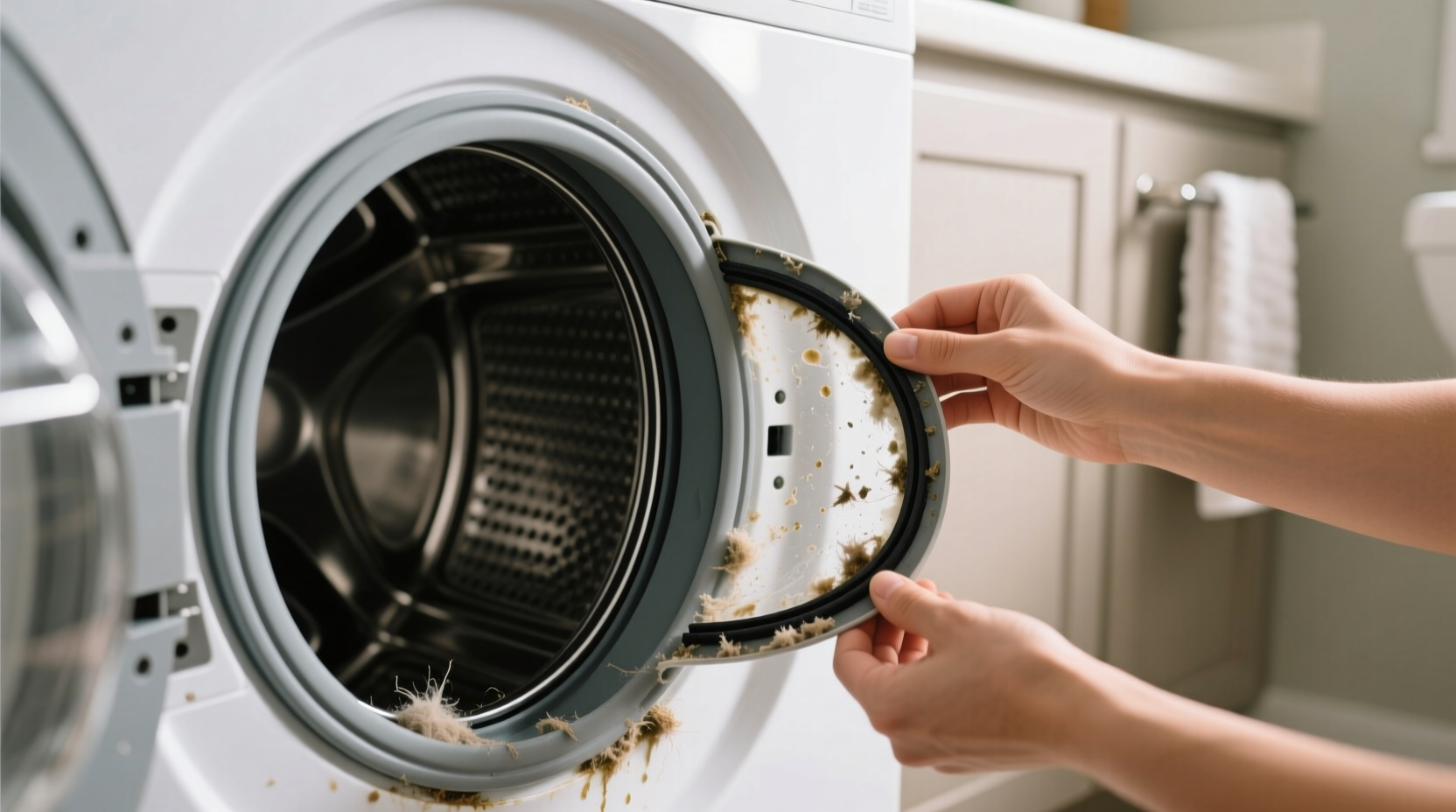 how often to clean gasket of front load washer