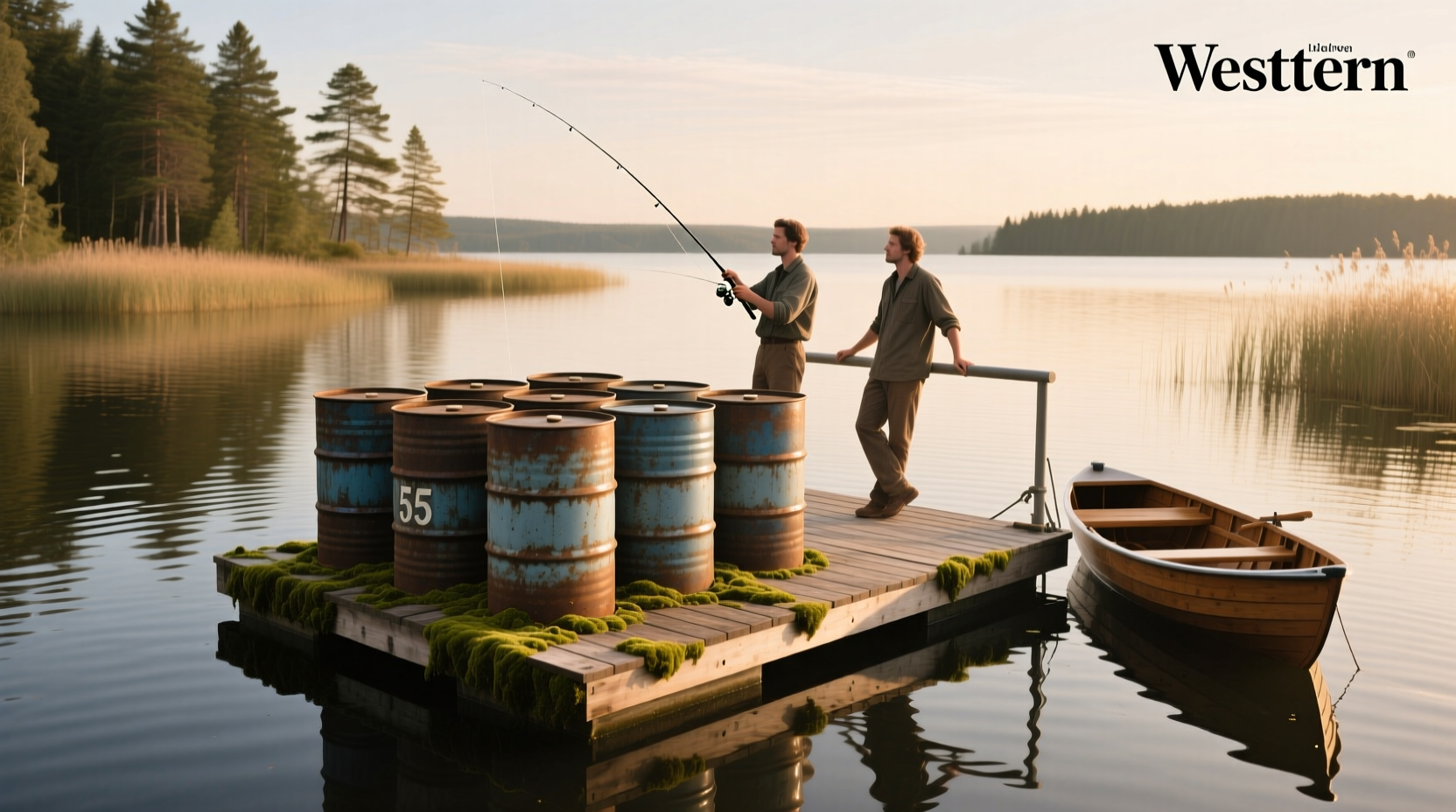 55 gallon drum floating dock guide