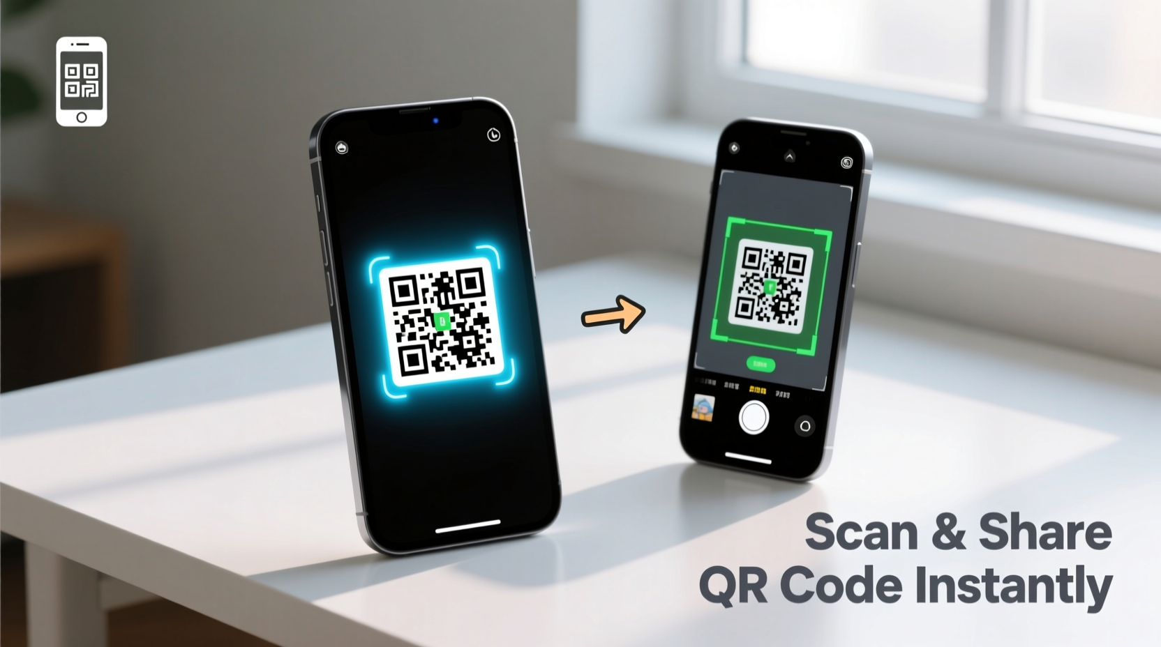 how to locate and share your cell phones qr code easily across devices