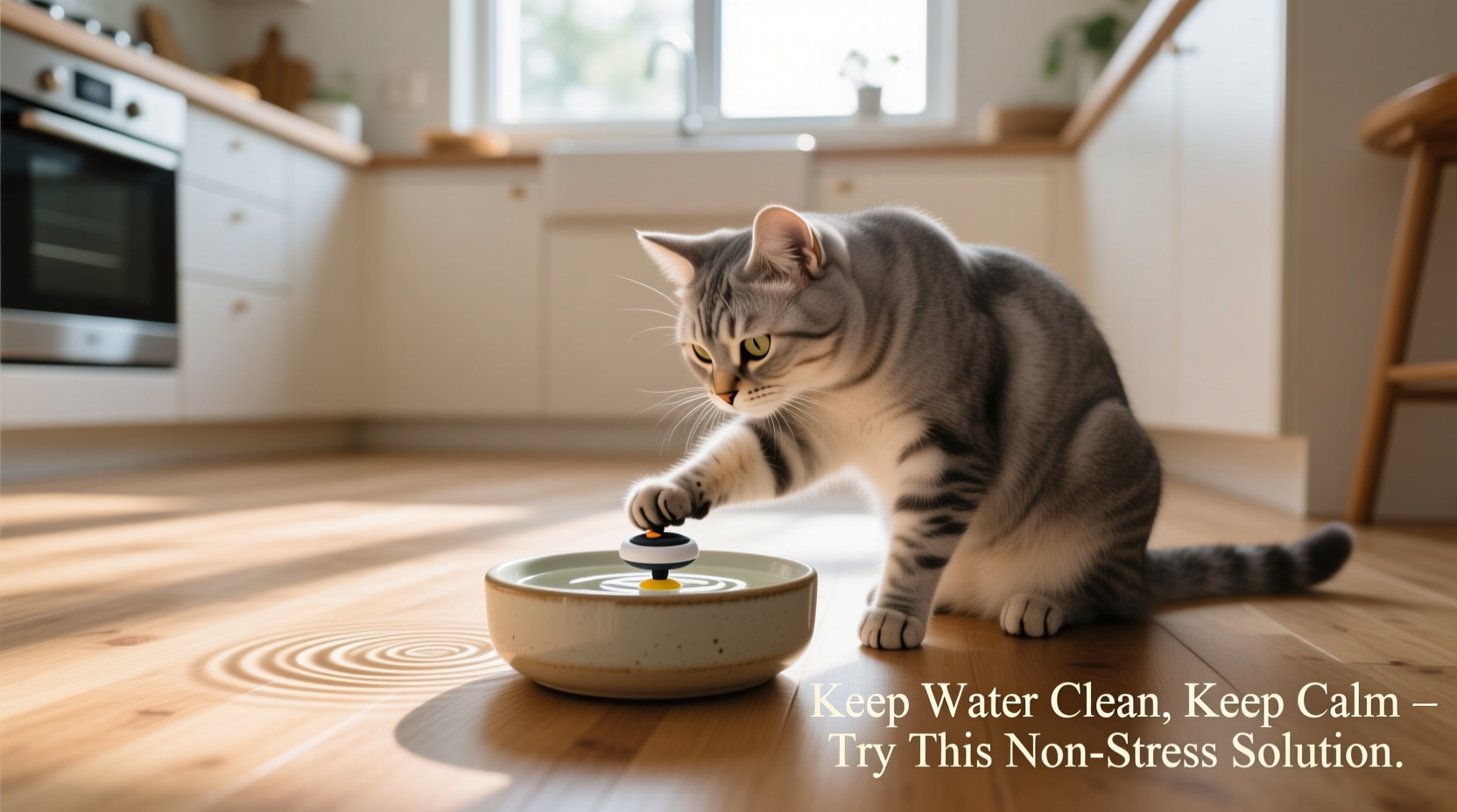 effective ways to discourage your cat from playing in the water bowl without stress