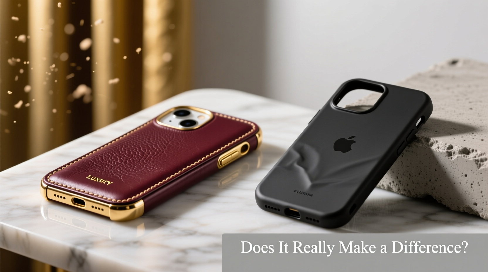 luxury iphone case vs cheap one does it really make a difference or is it just hype