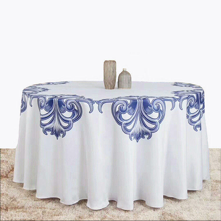 Wholesale Jacquard  Wedding  Cloth Custom Table Cloth