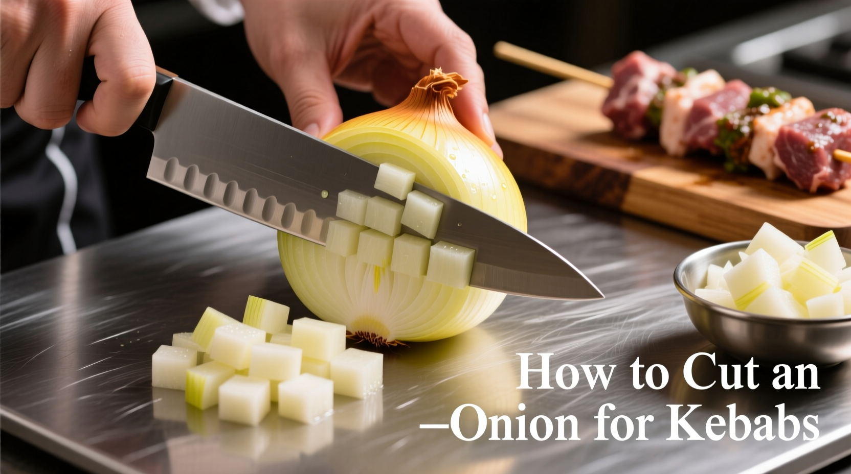 Perfect Onion Cutting Technique for Kebabs: Step-by-Step Guide
