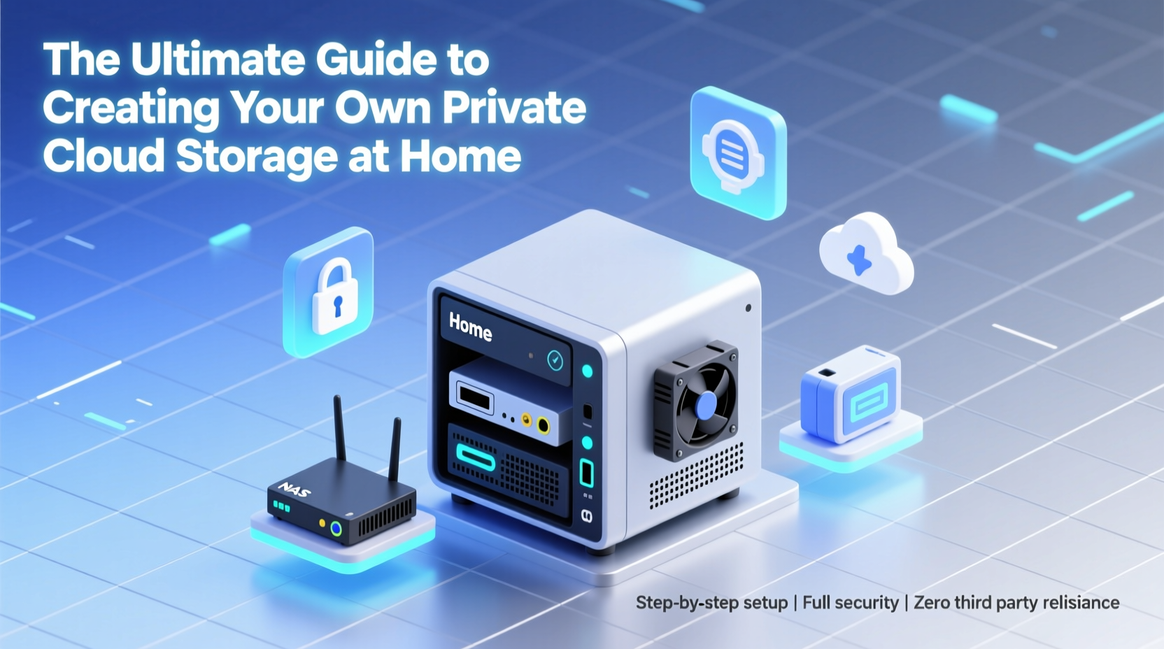 the ultimate guide to creating your own private cloud storage at home