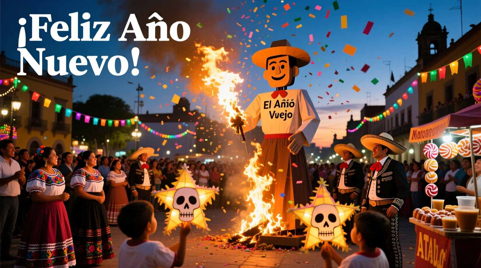 how does mexico celebrate new year