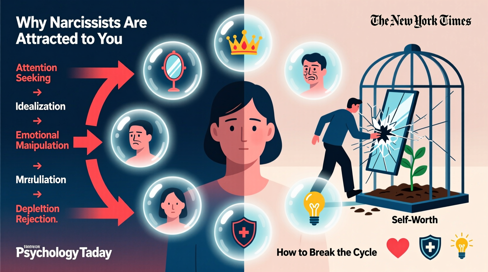 attracting narcissists why it happens how to break the cycle