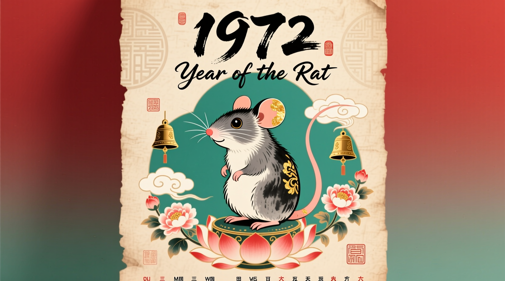 what animal is 1972 chinese new year