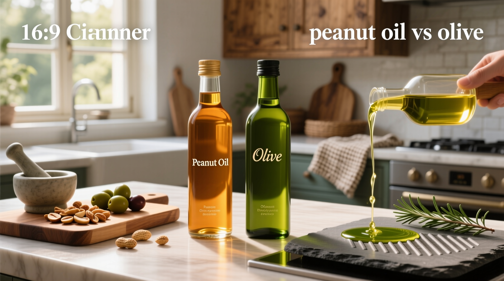peanut oil vs olive oil cooking guide