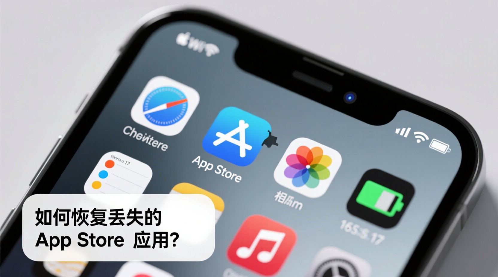 cant find app store how to restore it on iphone or ipad