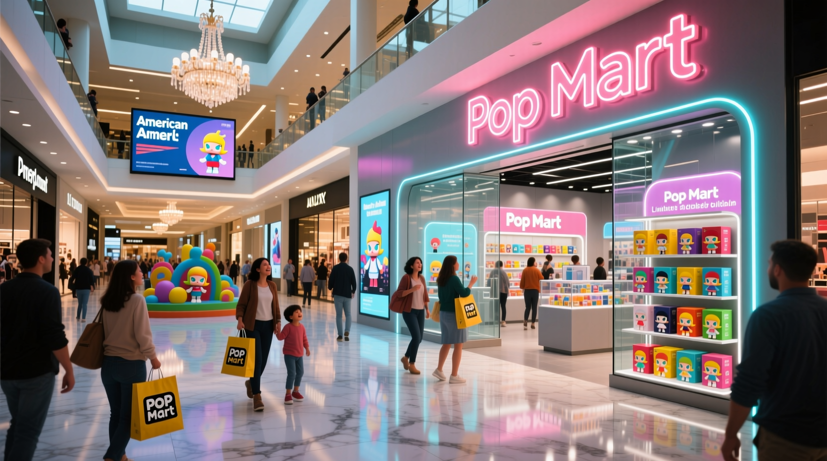 does american dream mall have a pop mart