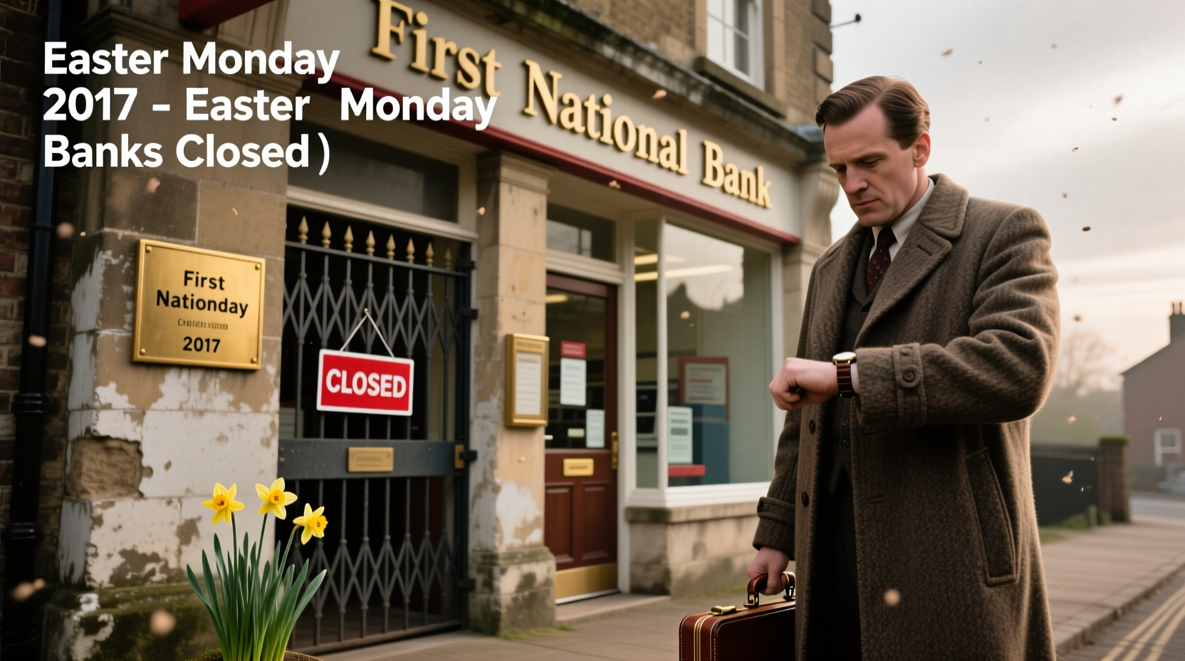 are banks open easter monday 2017