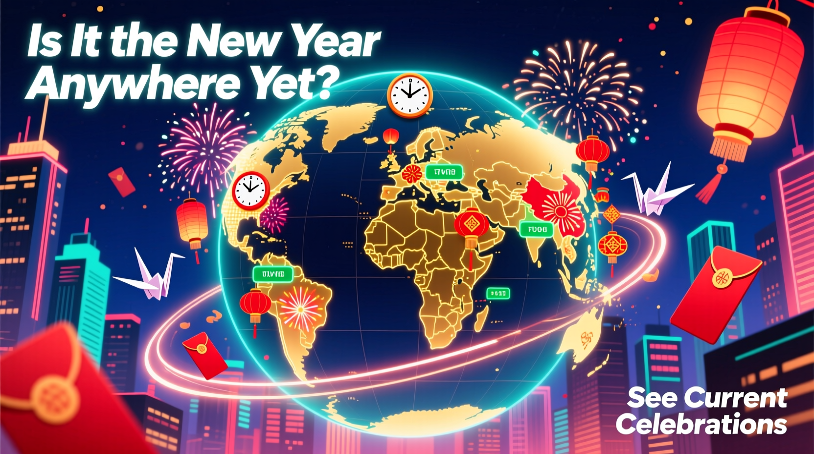 is it the new year anywhere yet