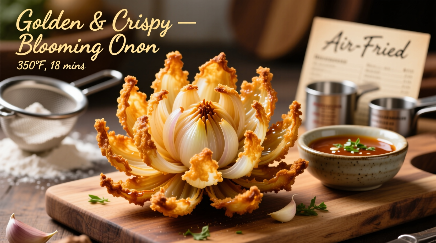 air fried blooming onion recipe