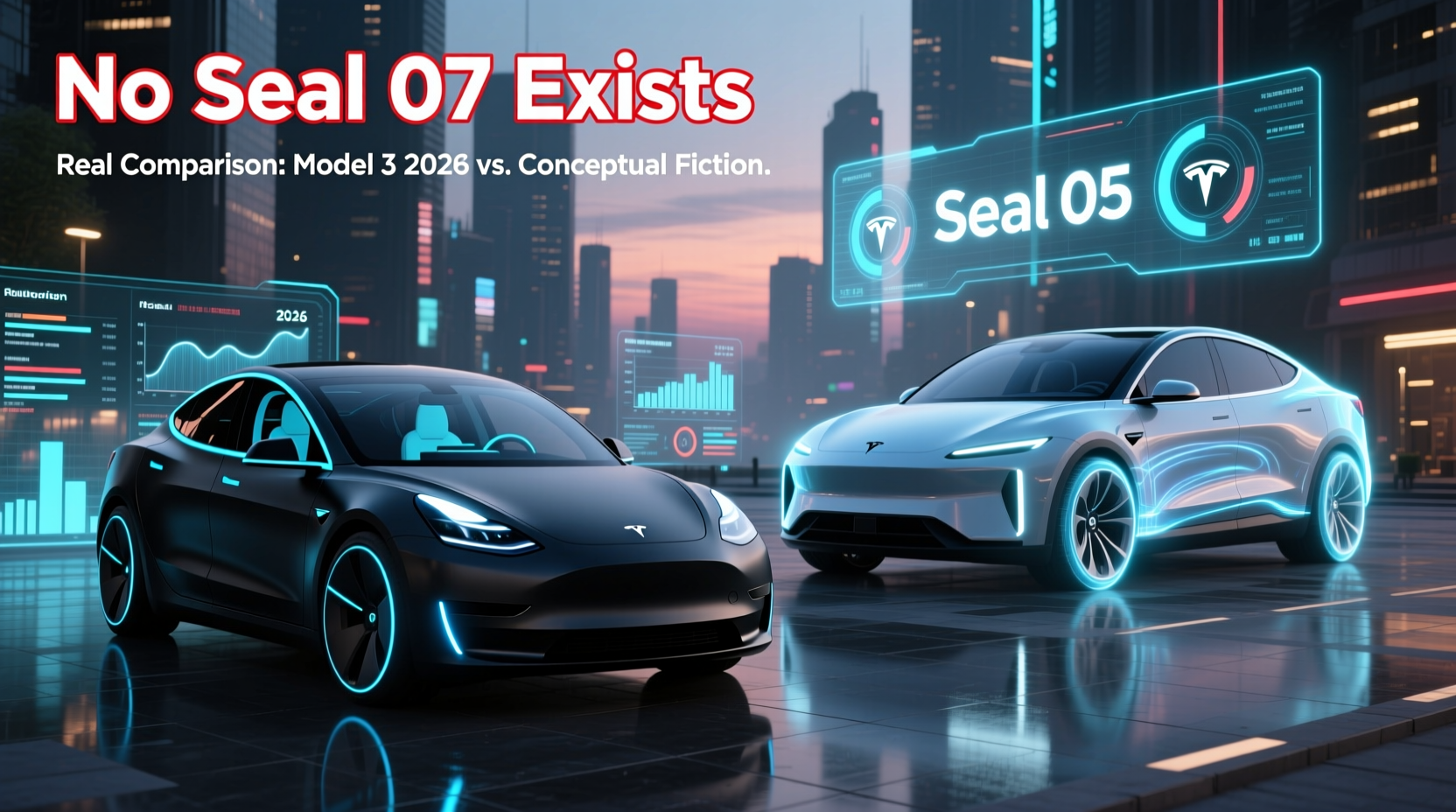 seal 05 vs model 3 2026