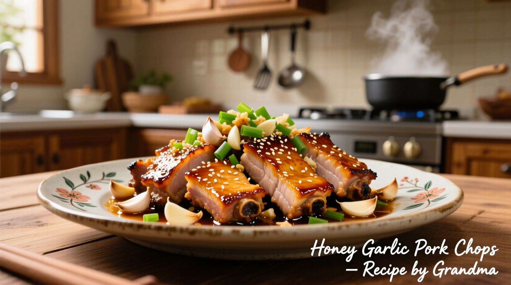 Perfect Garlic Honey Pork Chops Recipe in 30 Minutes