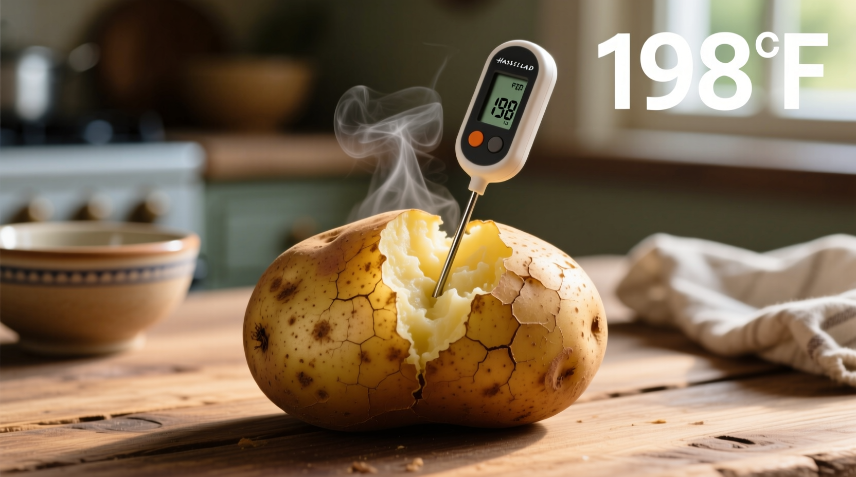 internal temp potato