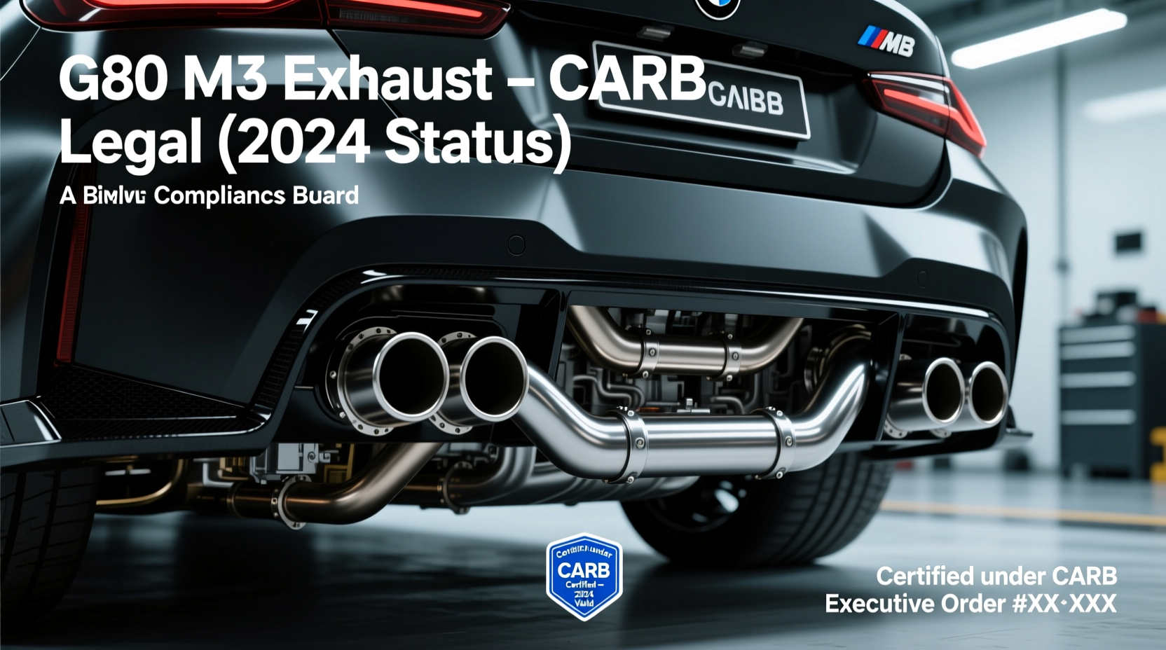 g80 m3 exhaust ca legality
