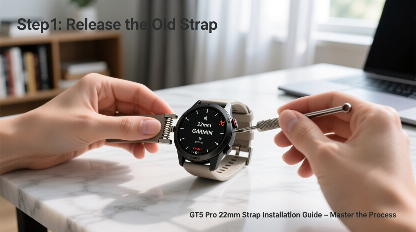 mastering the installation of a 22mm watch strap on your gt5 pro a practical guide