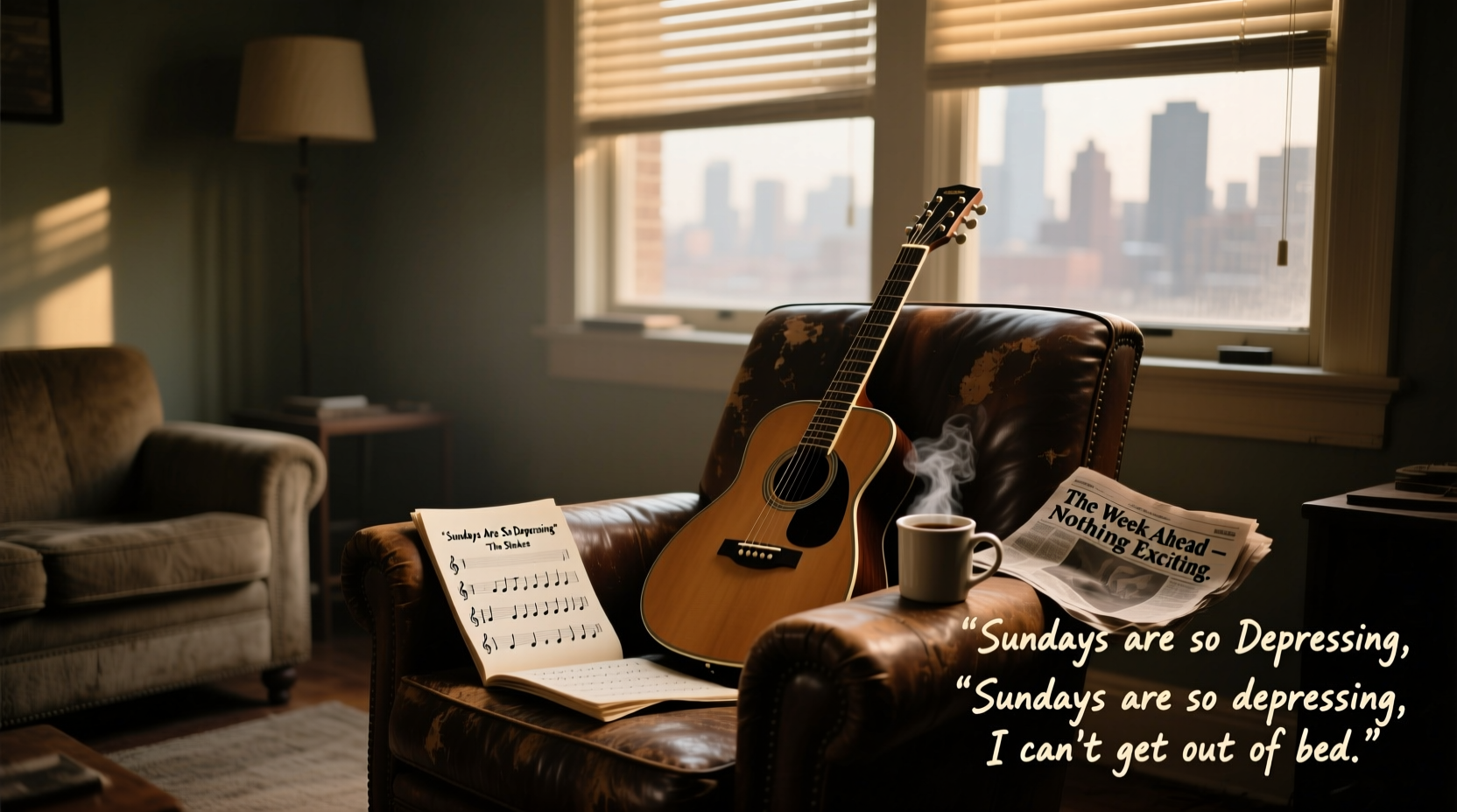 why are sundays so depressing tabs chords the strokes