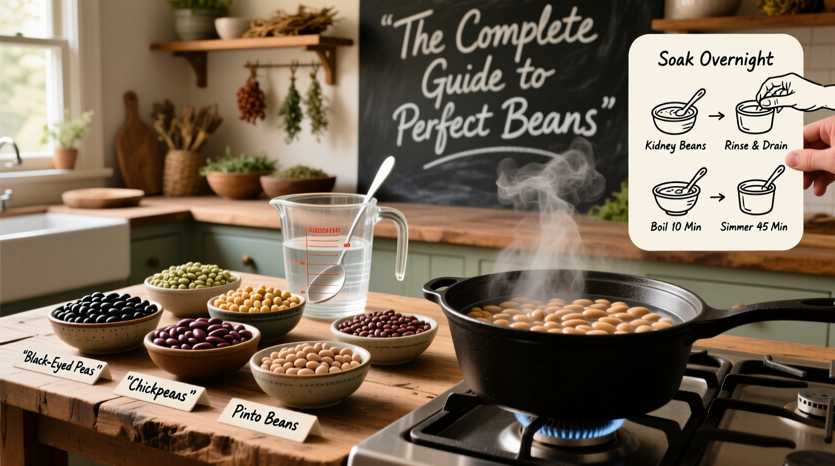 the complete guide to preparing and cooking raw beans for perfect results