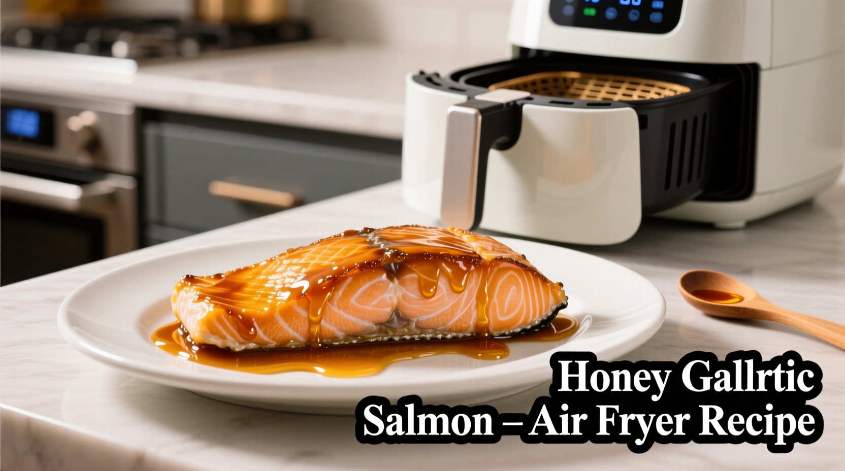 honey garlic salmon air fryer