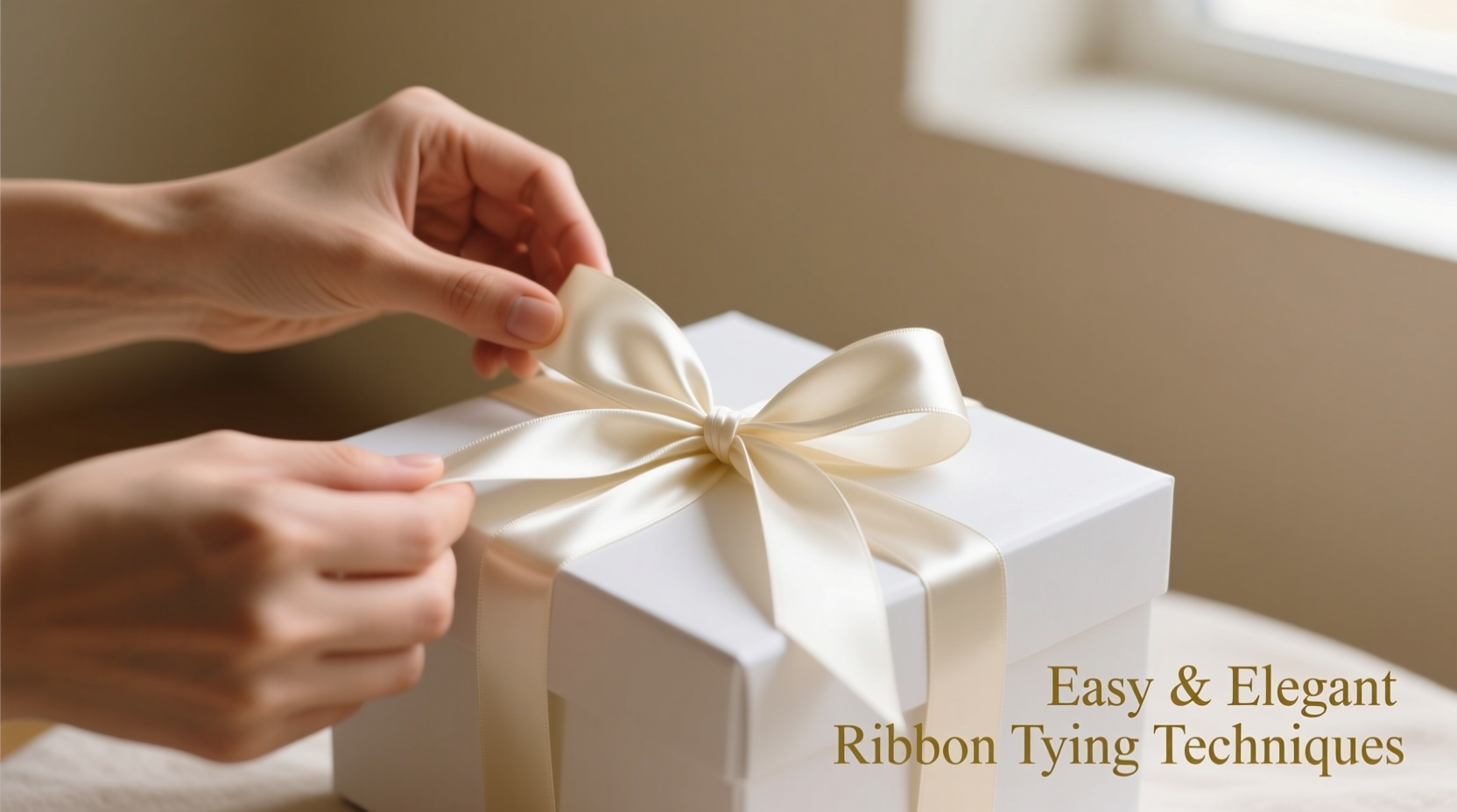 wrap a gift with ribbon easy elegant tying techniques