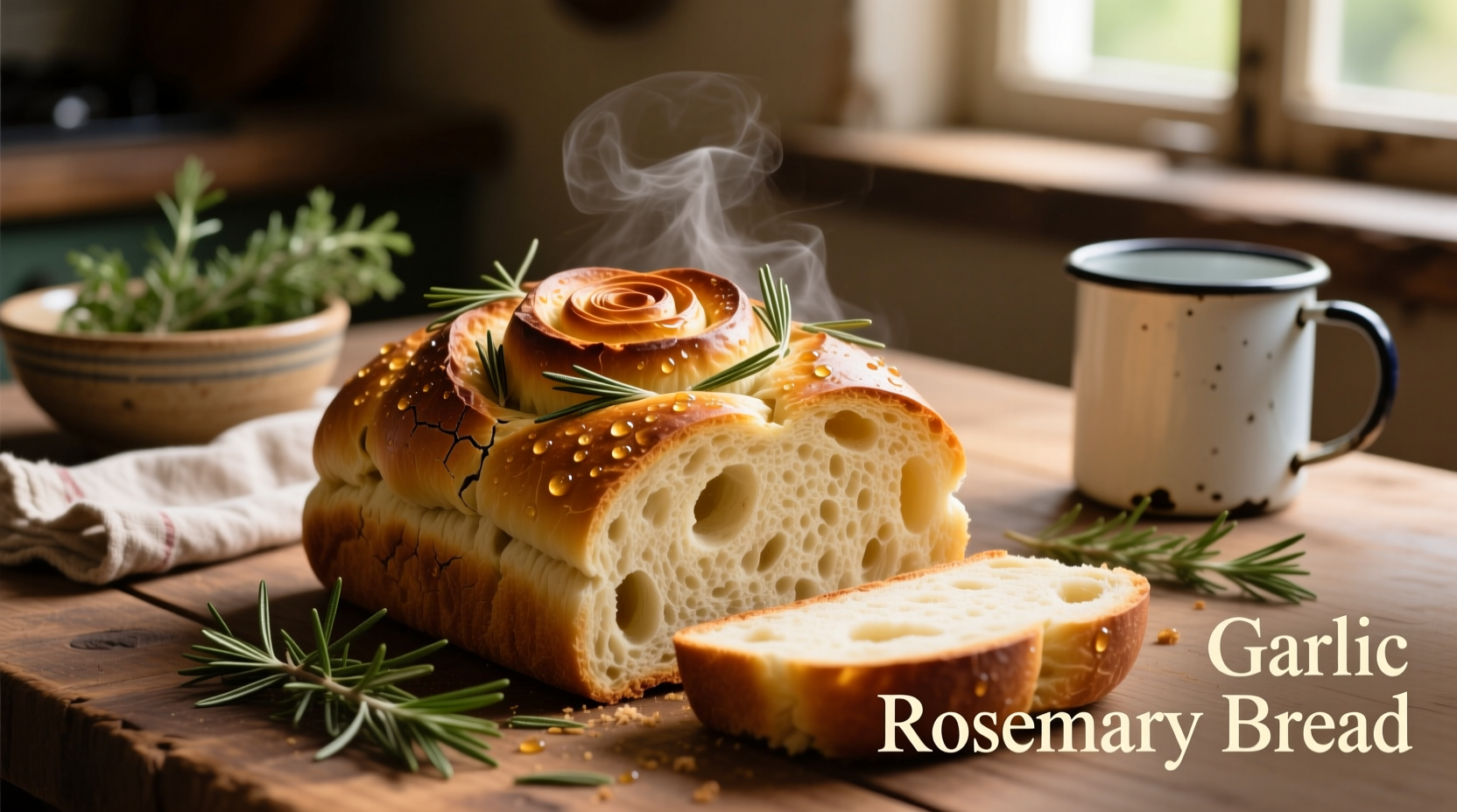 Garlic Rosemary Bread: Recipe & Baking Secrets