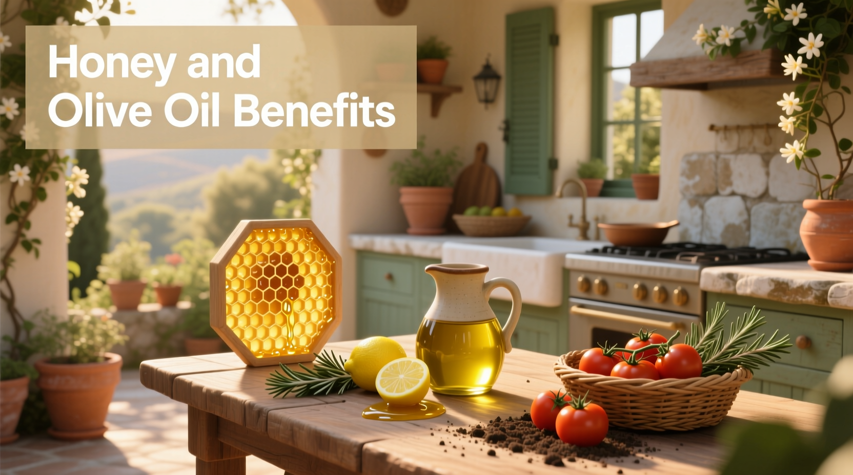 honey and olive oil benefits