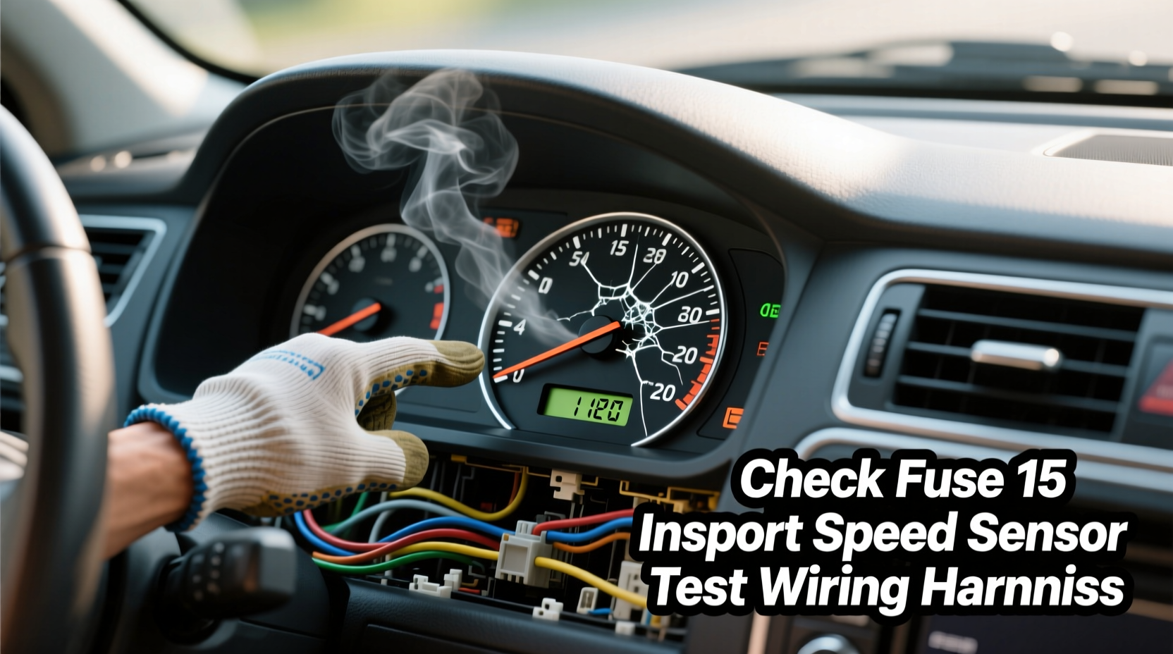 speedometer not working causes symptoms how to fix it